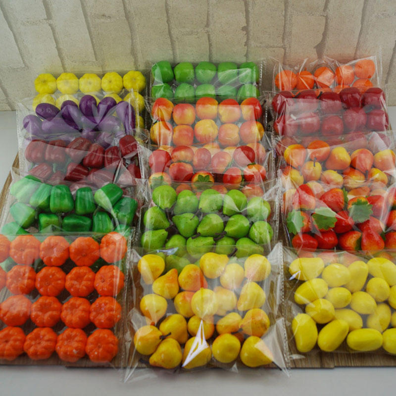 Home Decor Deals - 20pcs/Lot Simulation Mini Mini Fruit Model