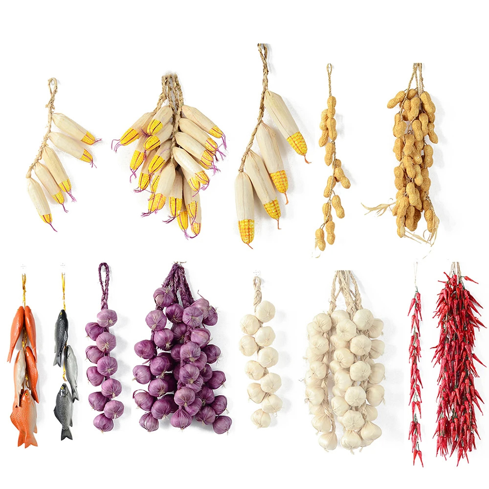 Home Decor Deals - Simulation Artificial Foam Food Vegetable Garlic
