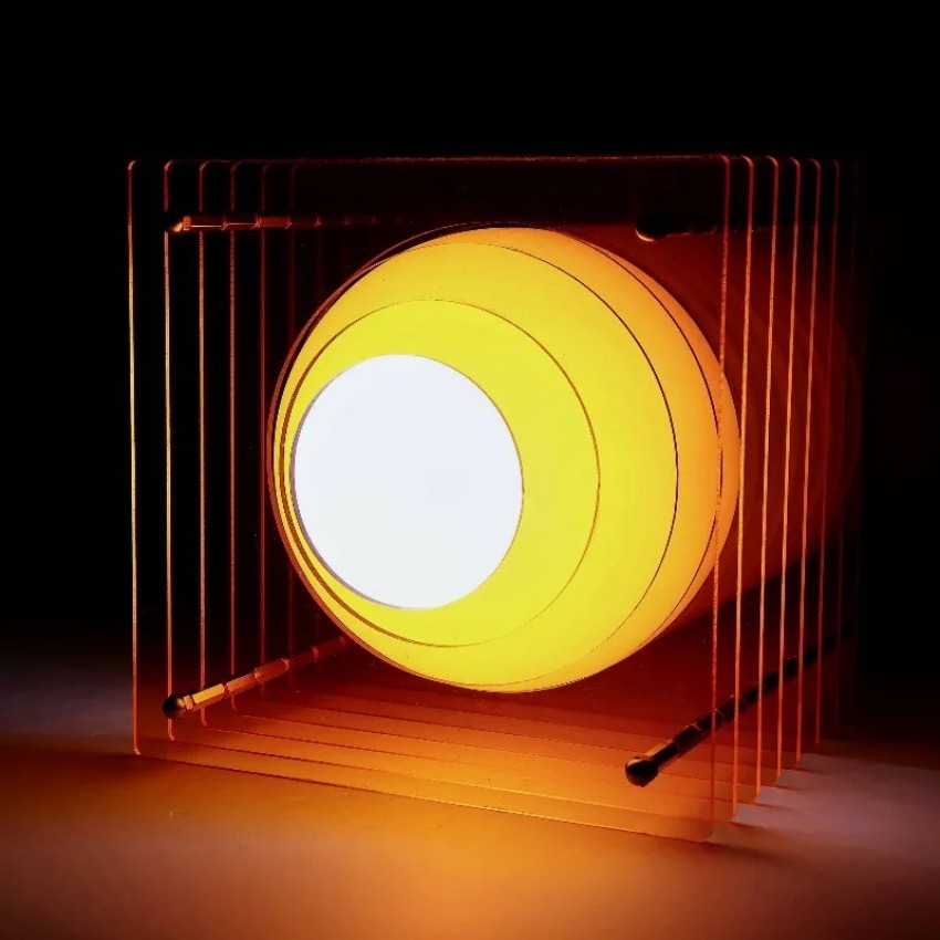 Home Decor Diy - DIY Acrylic Thousand Layer Lamp Moon