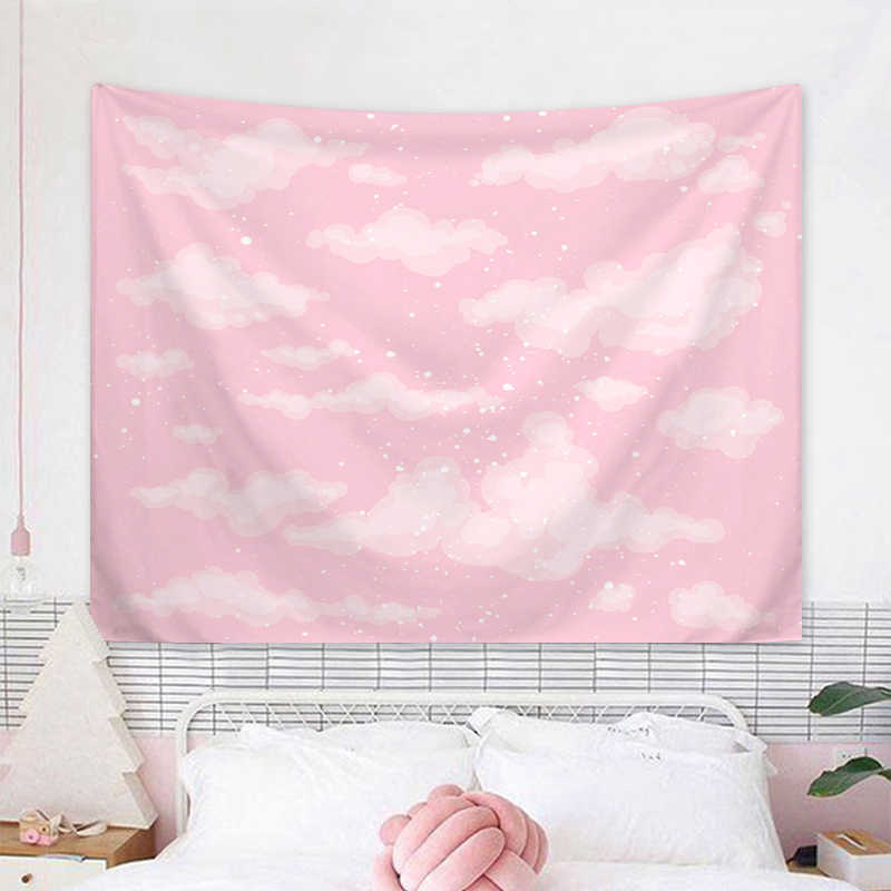 Home Decor Deals - 1pc Sky cloud tapestry, lovely cloud