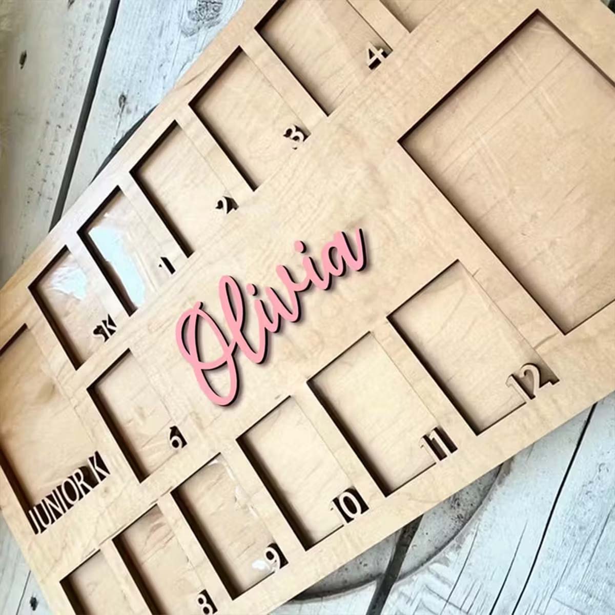Home Decor Diy - Custom Photo Frame Board Wooden Plaque