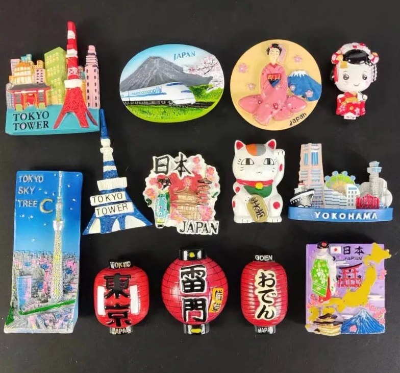 Home Decor Tokyo - Japan Tourist Souvenir Refrigerator Magnet Japan