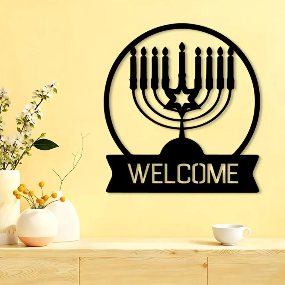 Home Decor Outdoor - CIFBUY Iron Wall Art Art Deco