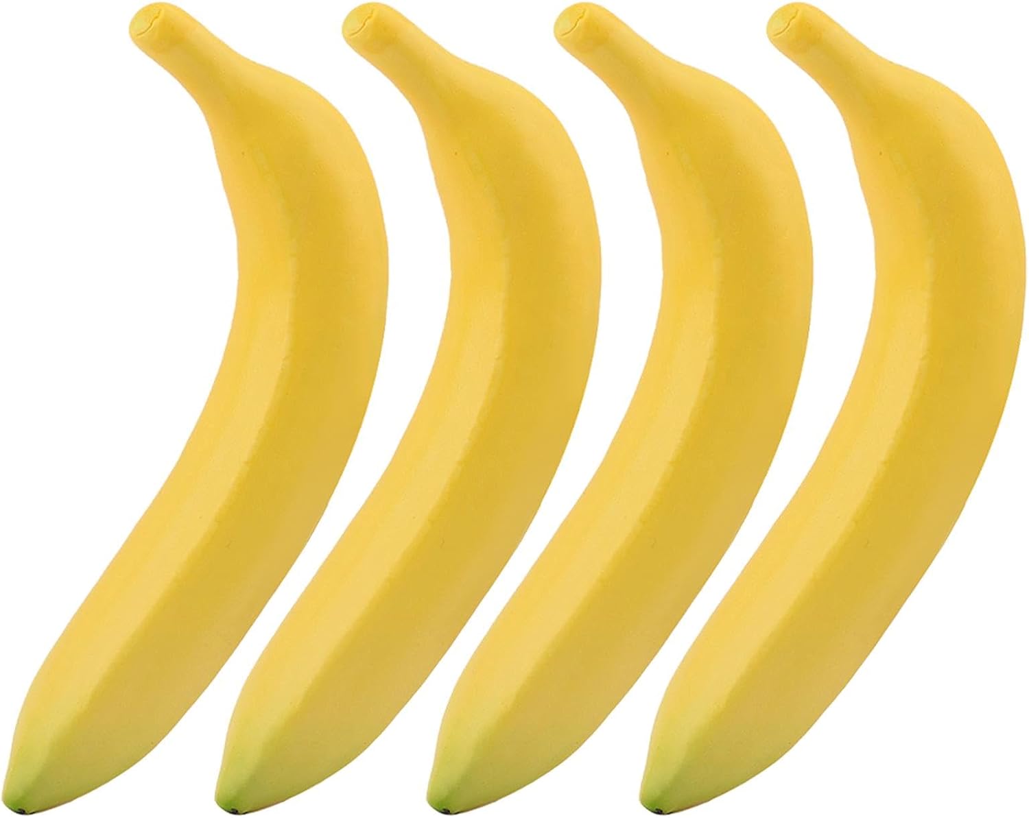 Home Decor Deals - Artificial Yellow Bananas Lifelike Fake Fruit,