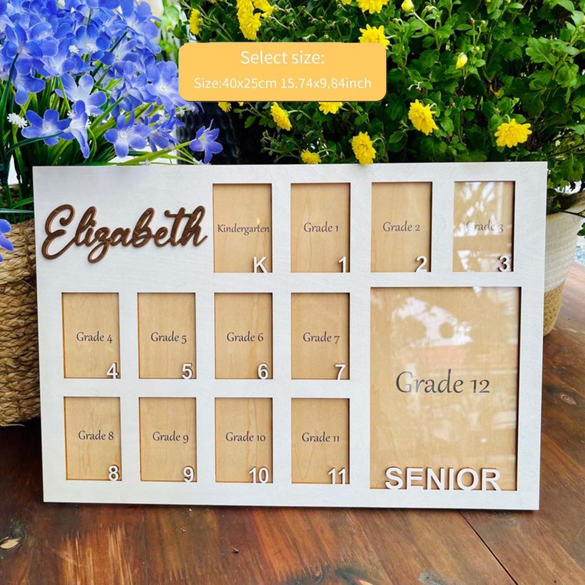Home Decor Diy - Custom Photo Frame Board Wooden Plaque