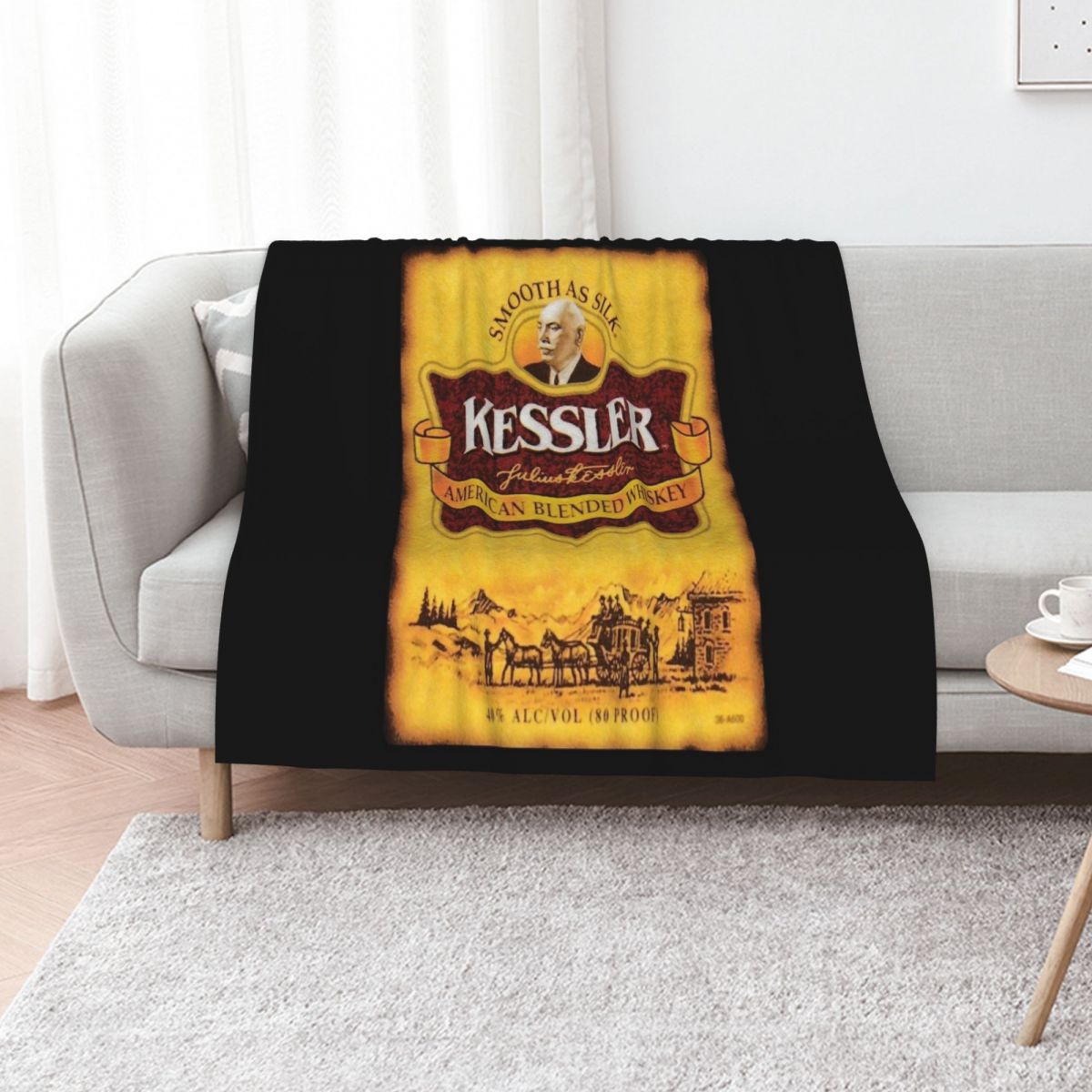 Home Decor Png - Kessler Vintage Classic T-Shirt.png Throw Blanket