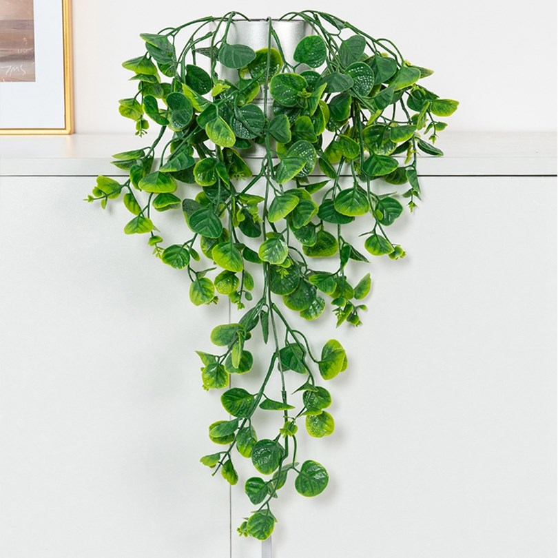 Eucalyptu Fern Rattan Artifici - Rattan Plant Basket recension och pris