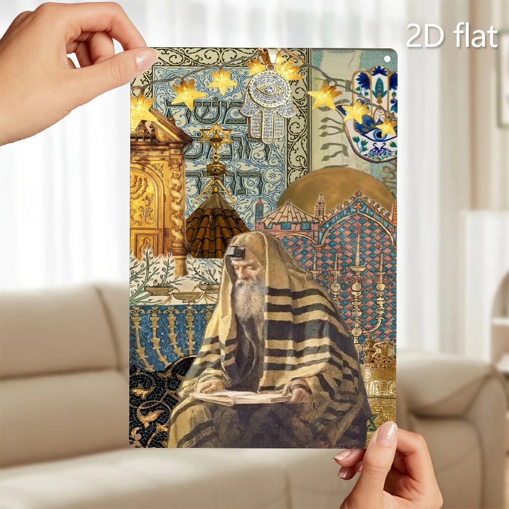 CIFBUY Vintage Jewish Elder Re - Home Decor Outdoor recension och pris