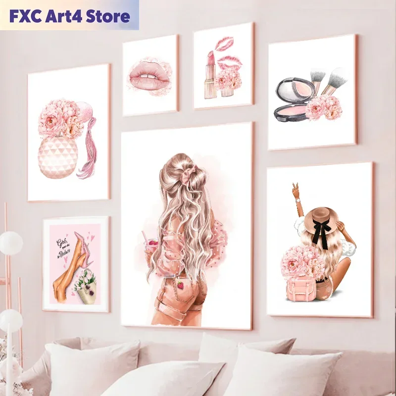 Frameless Fashion  Art Canvas  - Home Decor Japandi recension och pris