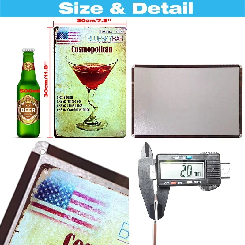 Poster Retro Metal Posters Sig - Home Decor Png recension och pris