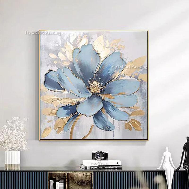 Thick Impasto Hand Painted Pop - Home Decor Color Palettes recension och pris