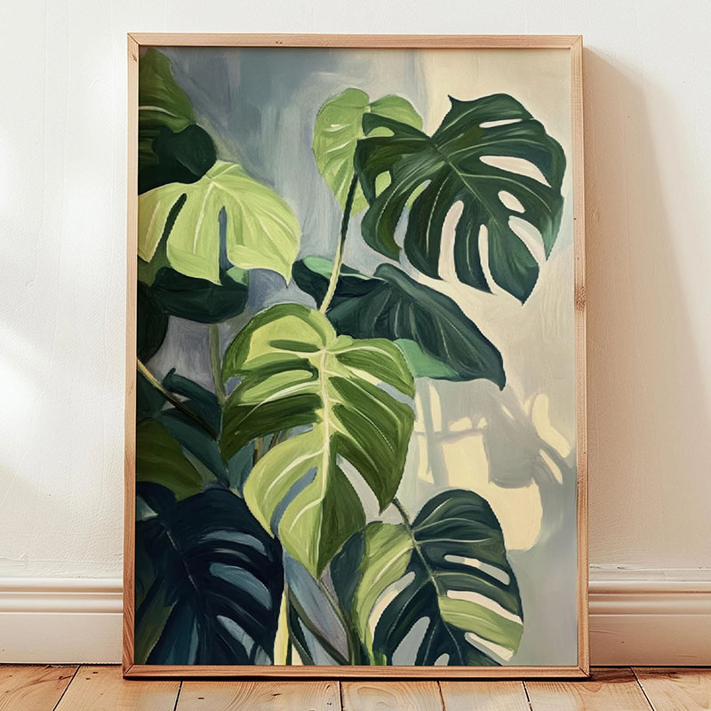 1pc Modern Houseplants Leaves  - Home Decor Design Interior recension och pris