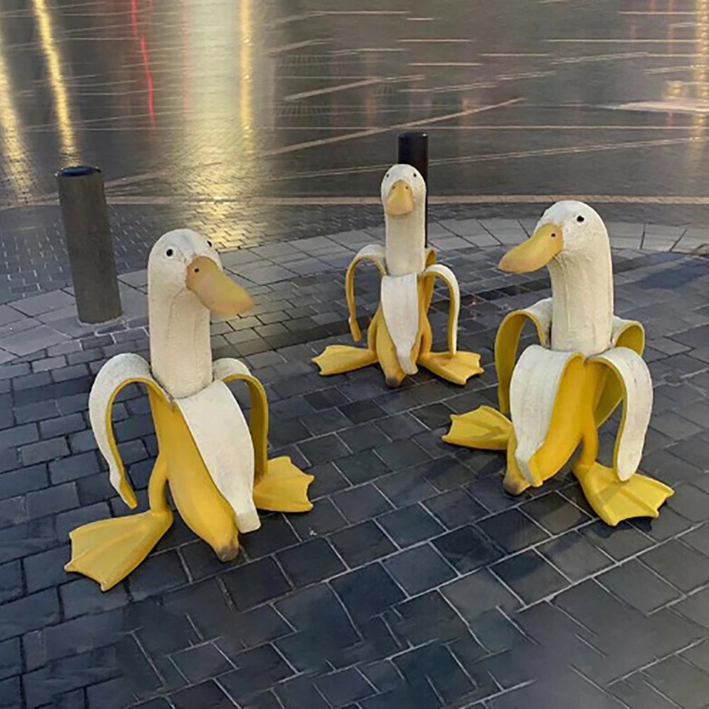 Banana Duck Creative Garden De - Home Decor Deals recension och pris