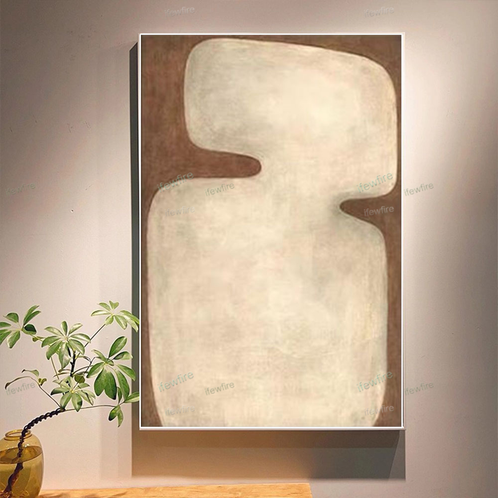 100% Hand-Painted Abstract Oil - Home Decor Color Palettes recension och pris