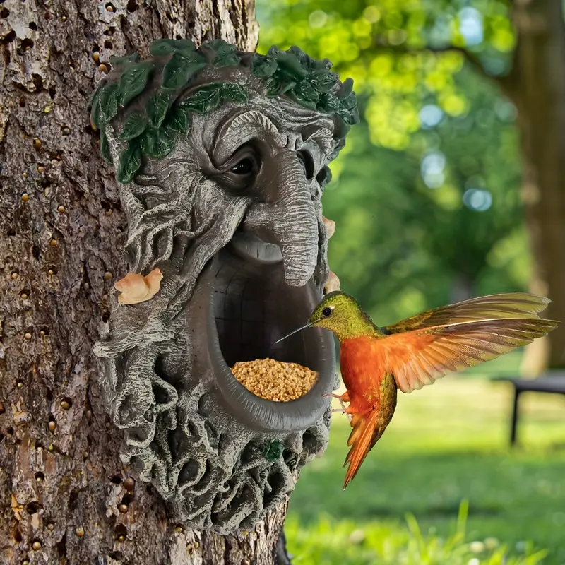 Outdoor Garden Yard Tree Face  - Home Decor Outdoor recension och pris