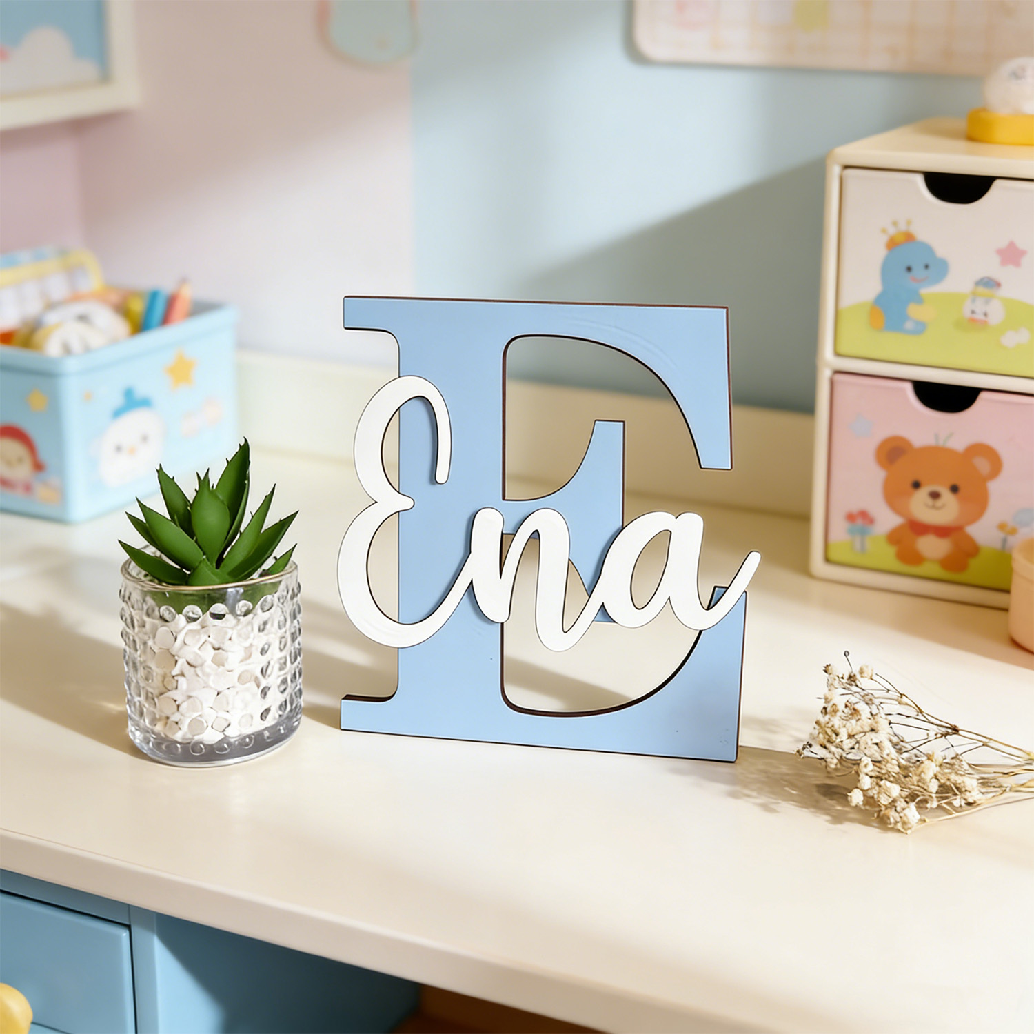 1pc Custom  Monogram Initial W - Home Decor Sofa recension och pris