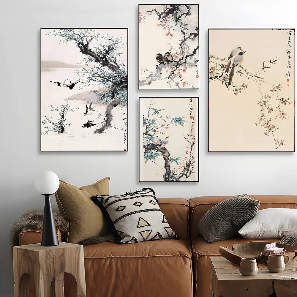 1pc frameless ChineseStyle Flo - Home Decor Japandi recension och pris