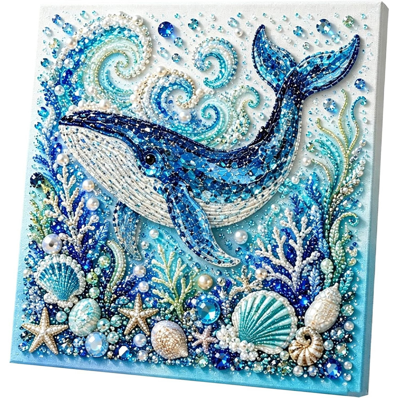 Ocean Theme Pearl Art DIY Kit  - Home Decor Nautical recension och pris
