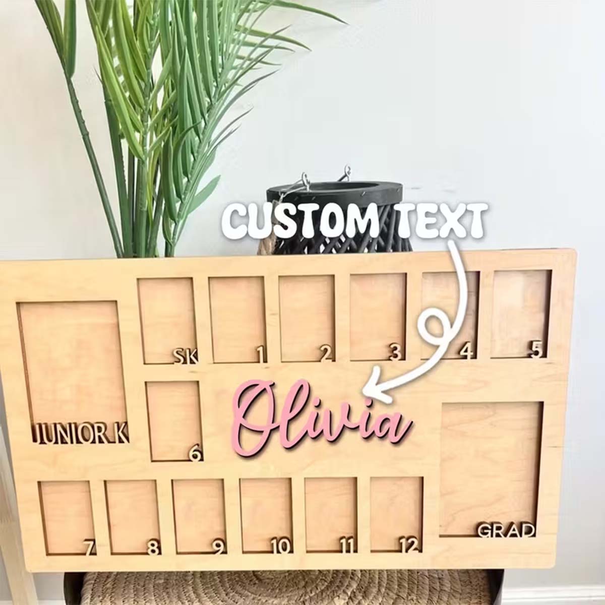 Custom Photo Frame Board Woode - Home Decor Diy recension och pris