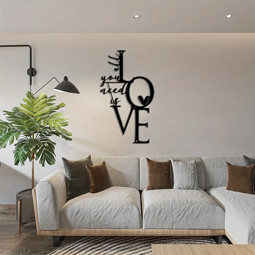 HelloYoung 1pc Metal Wall Hang - Home Decor Deals recension och pris