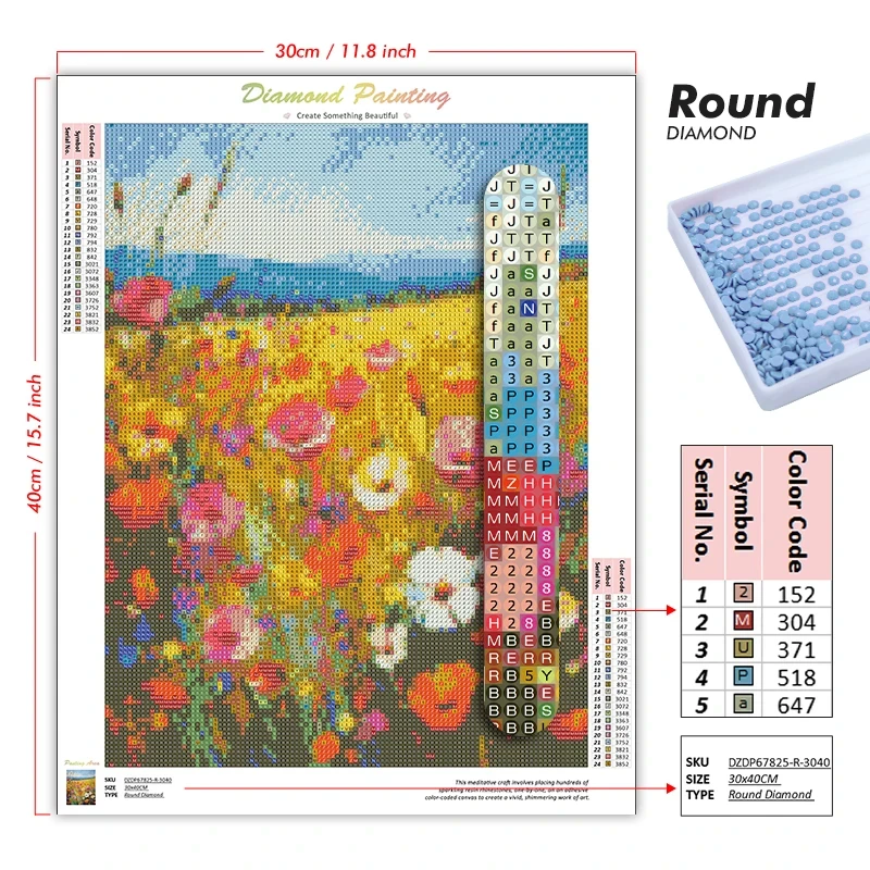 Full Drill Diamond Painting Ki - Home Decor Tokyo recension och pris