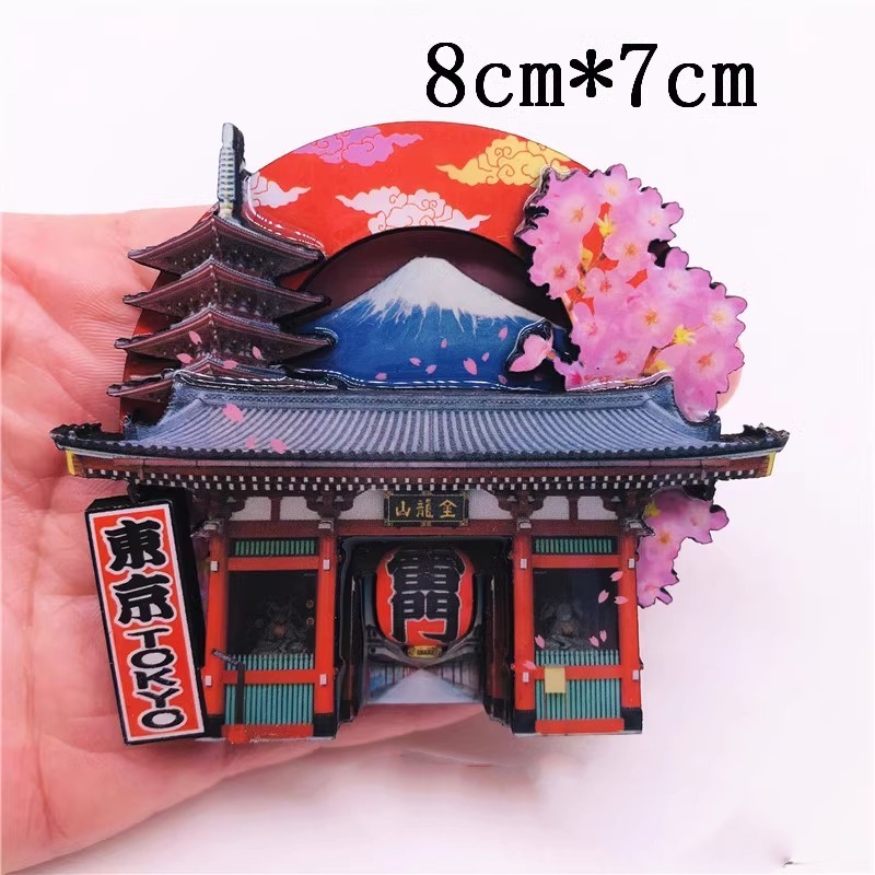 Japan Wooden Fridge Stickers T - Home Decor Tokyo recension och pris
