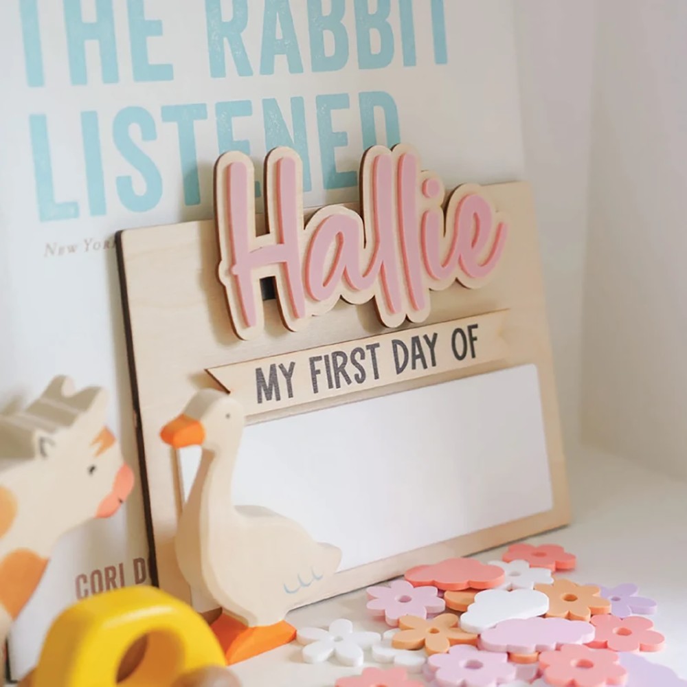 1Pc Custom First and Last Day  - Home Decor Diy recension och pris