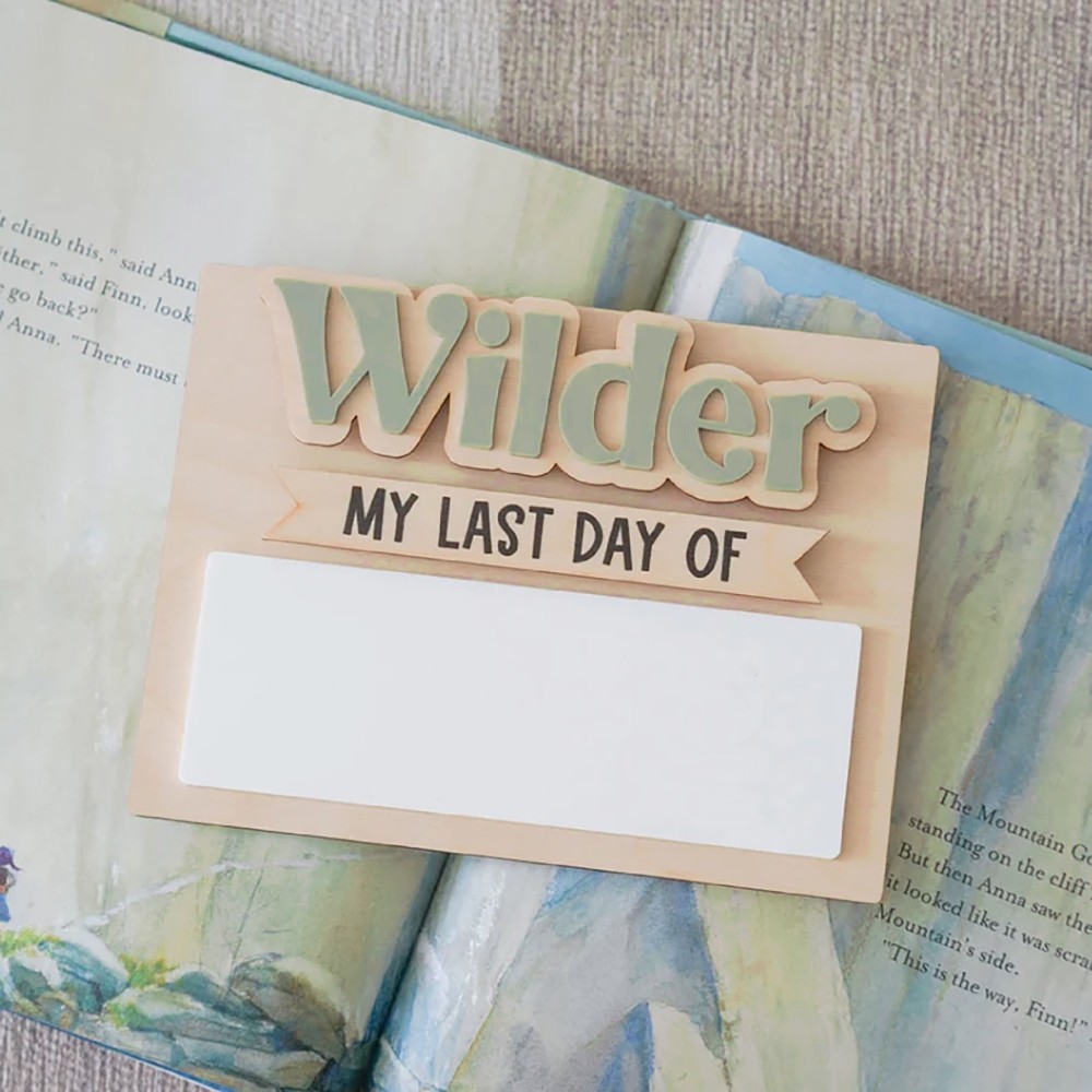 1Pc Custom First and Last Day  - Home Decor Diy recension och pris