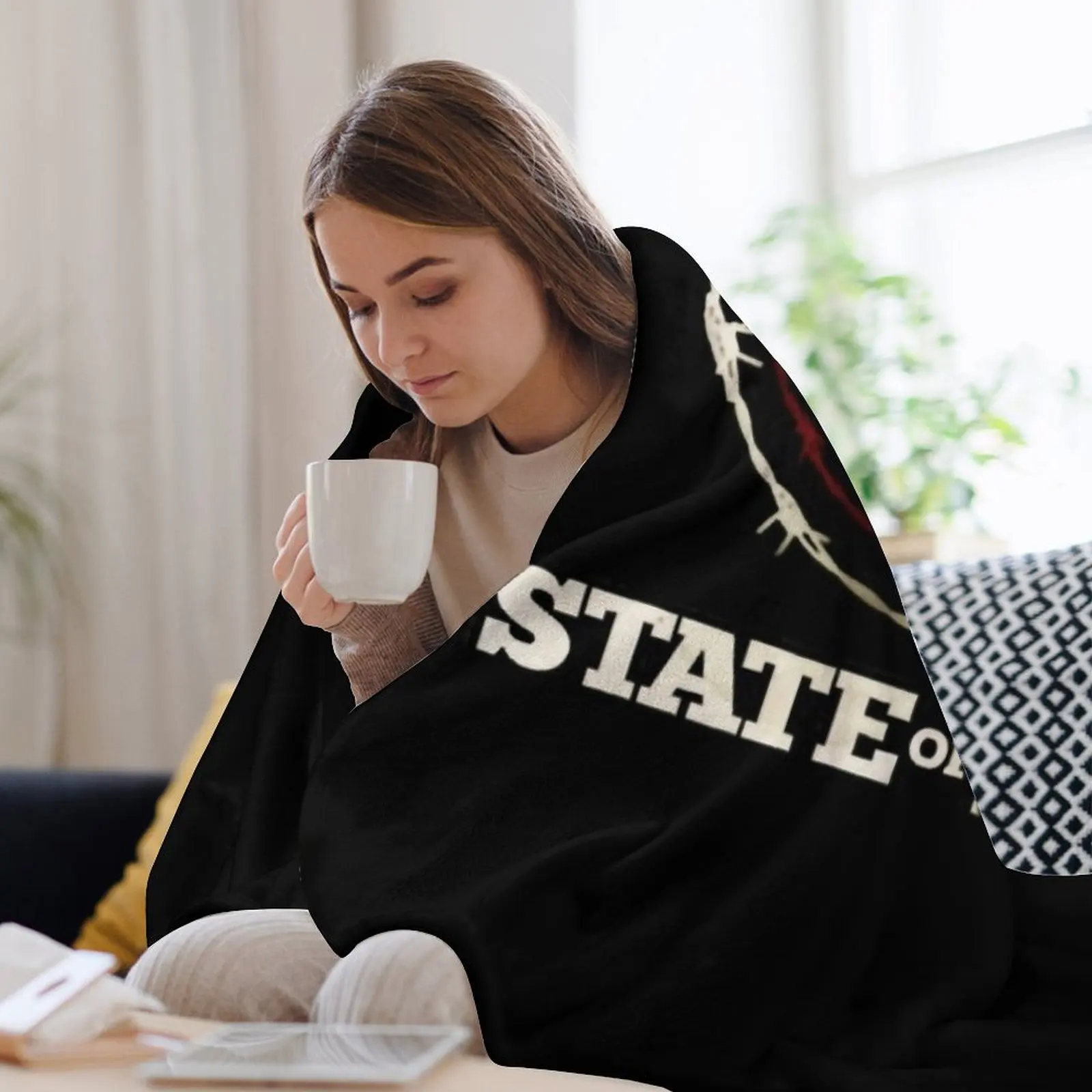 State Of Decay Logo Throw Blan - Home Decor Logo Design recension och pris