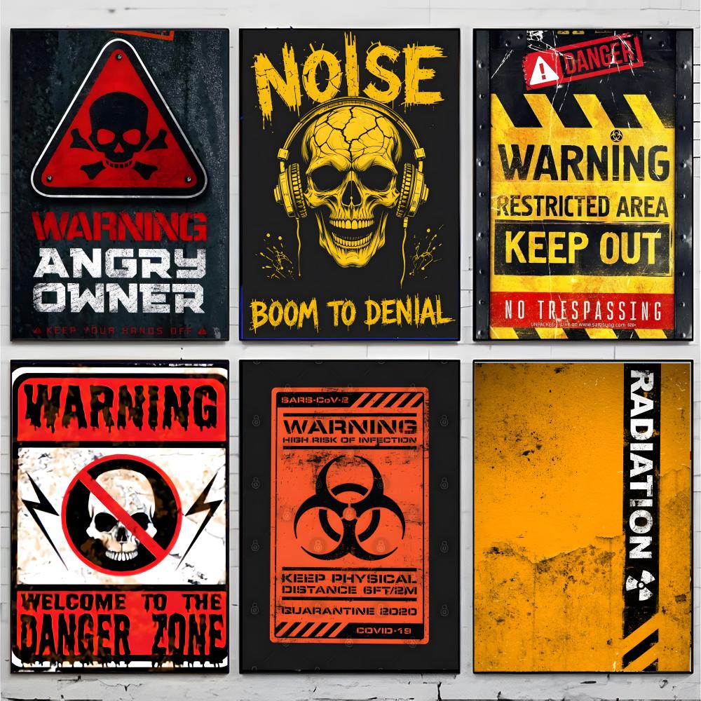 Industrial Design Warning Logo - Home Decor Logo Design recension och pris