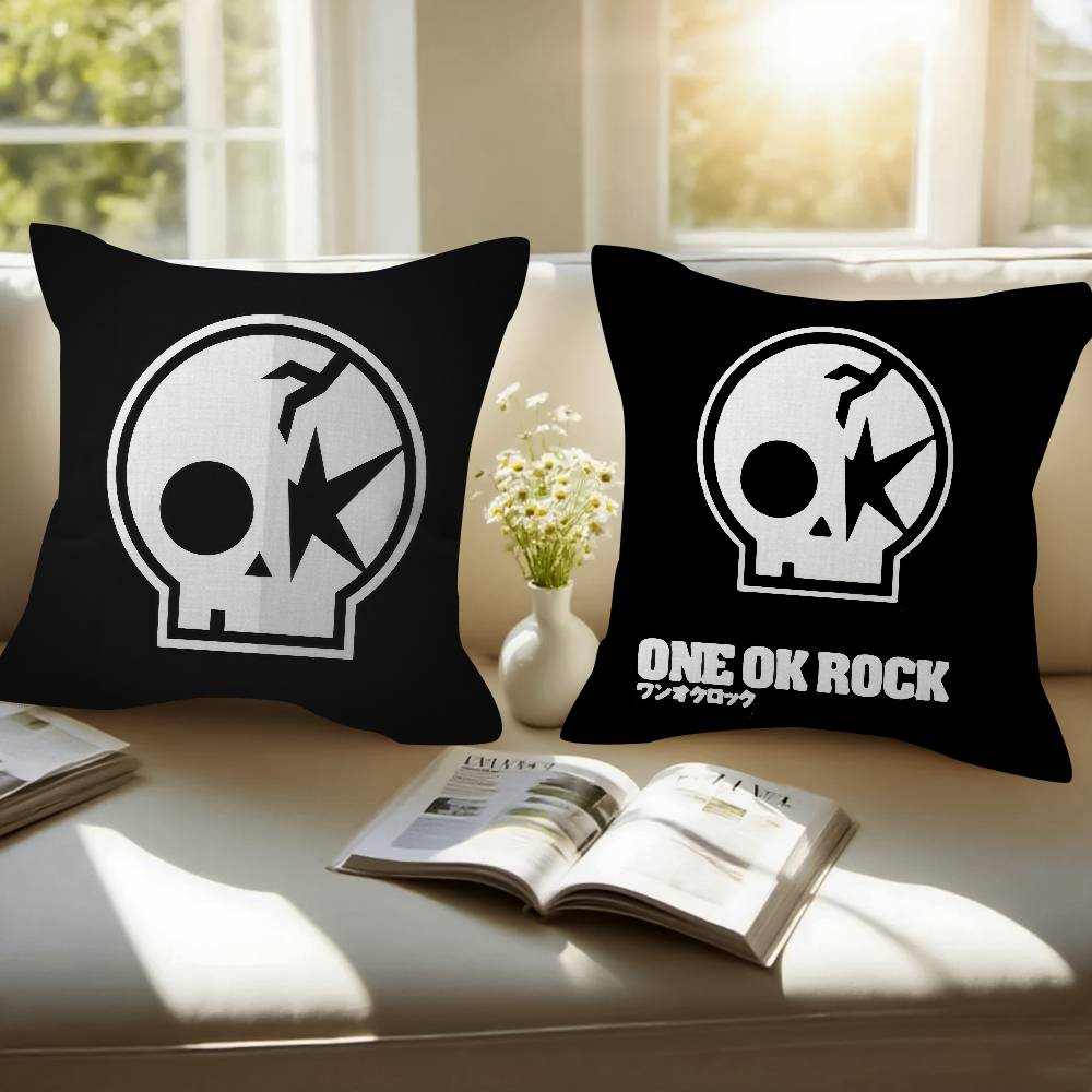 ONE OK ROCK logo   Pillow Cove - Home Decor Logo Design recension och pris