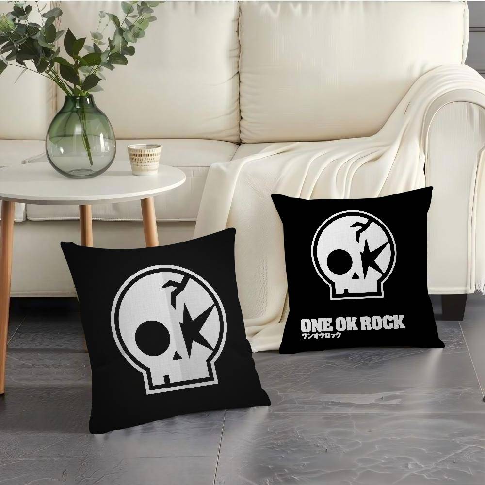 ONE OK ROCK logo   Pillow Cove - Home Decor Logo Design recension och pris