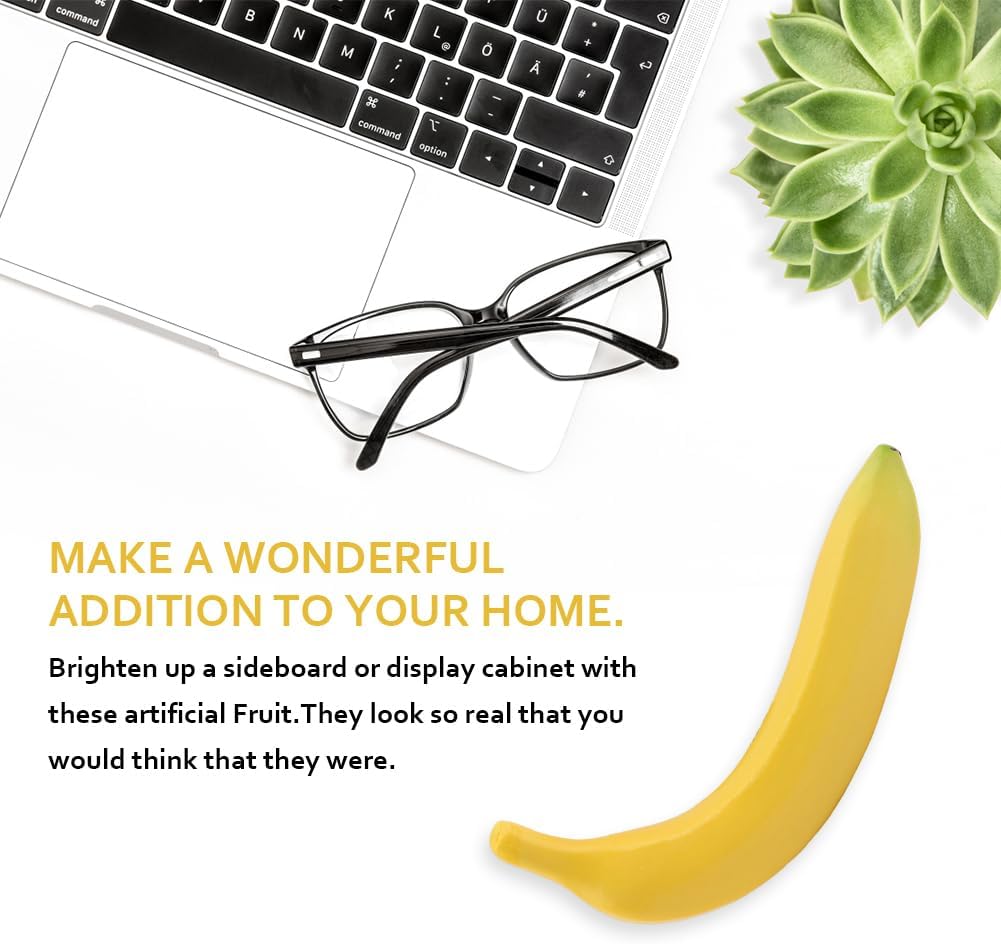 Artificial Yellow Bananas Life - Home Decor Deals recension och pris
