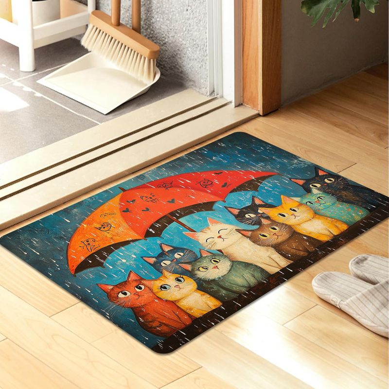 VIKAMA Cute Cats Under Umbrell - Home Decor Under 1000 recension och pris