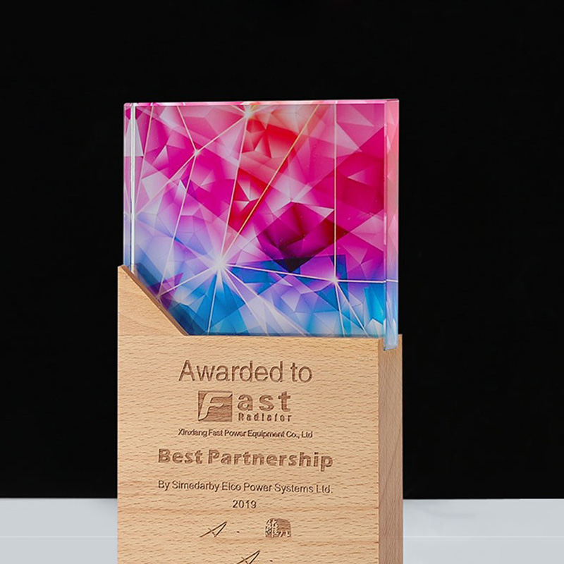 New Design Solid Wood Crystal  - Home Decor Logo Design recension och pris
