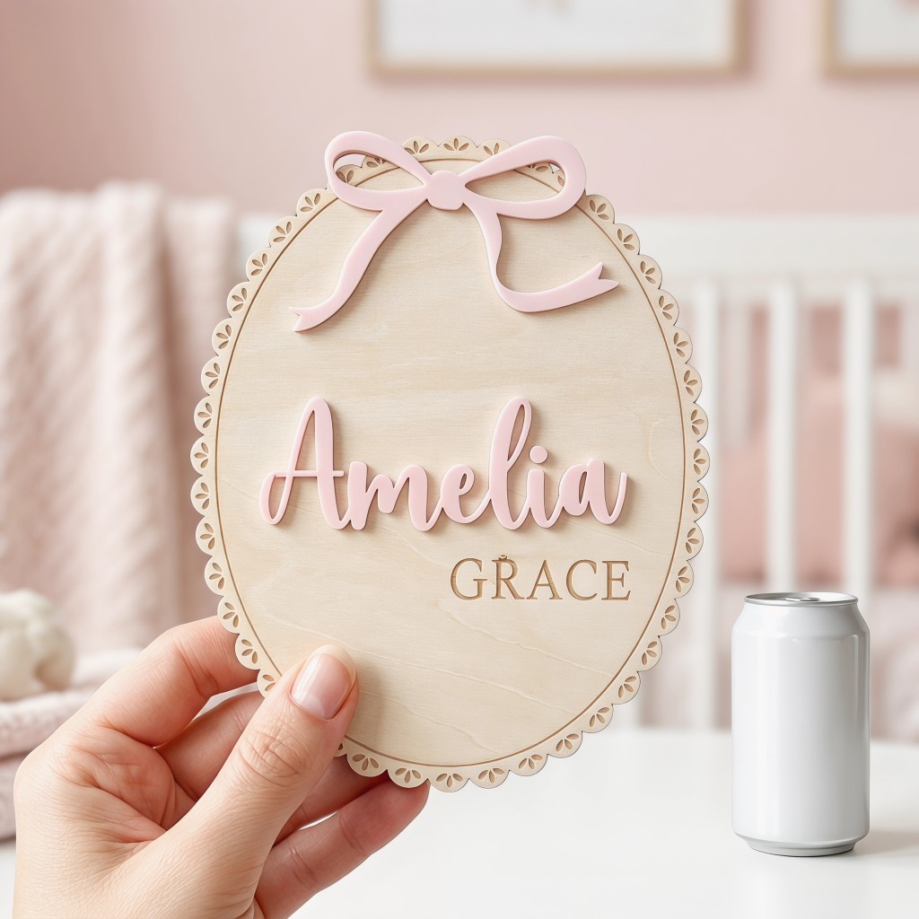 1Pc Custom Bow Lace Edge Baby  - Home Decor Diy recension och pris