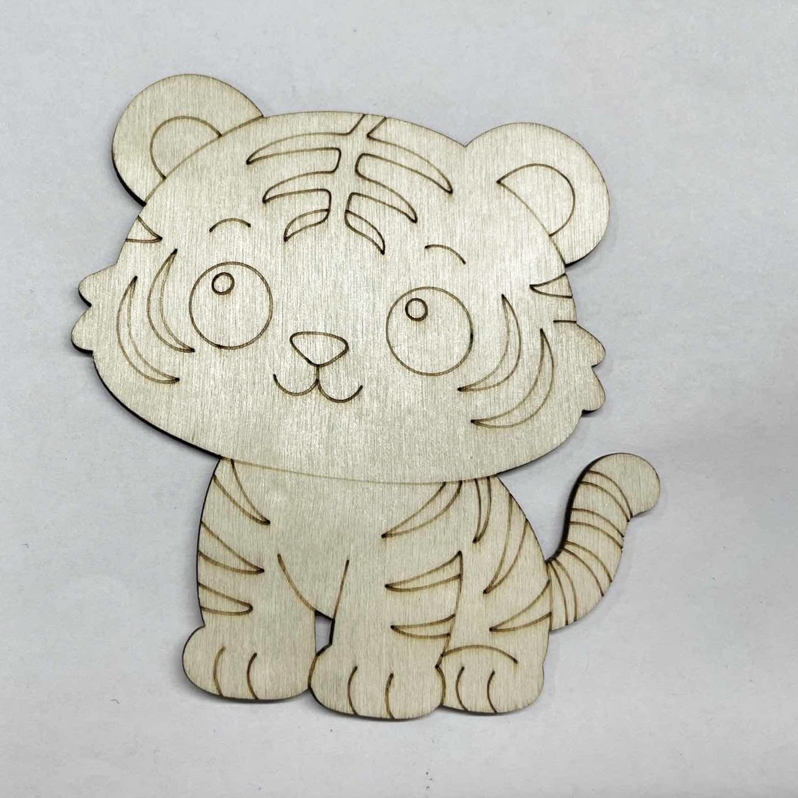 10 Pcs/set Tiger Animal Unfini - Home Decor Diy recension och pris