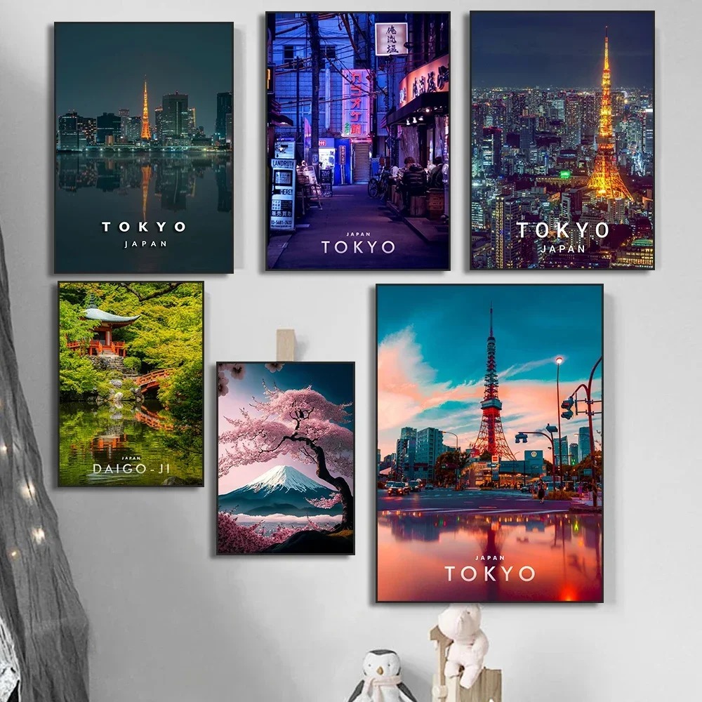 Canvas Painting Wall Art Japan - Home Decor Tokyo recension och pris