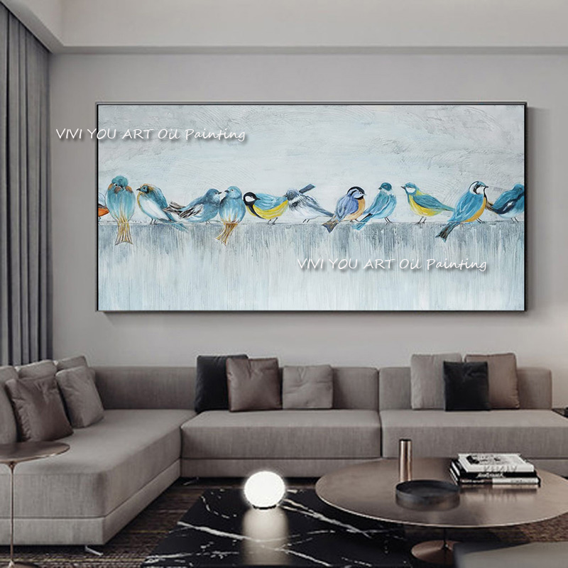 The Abstract Handmade Thick Oi - Home Decor Color Palettes recension och pris