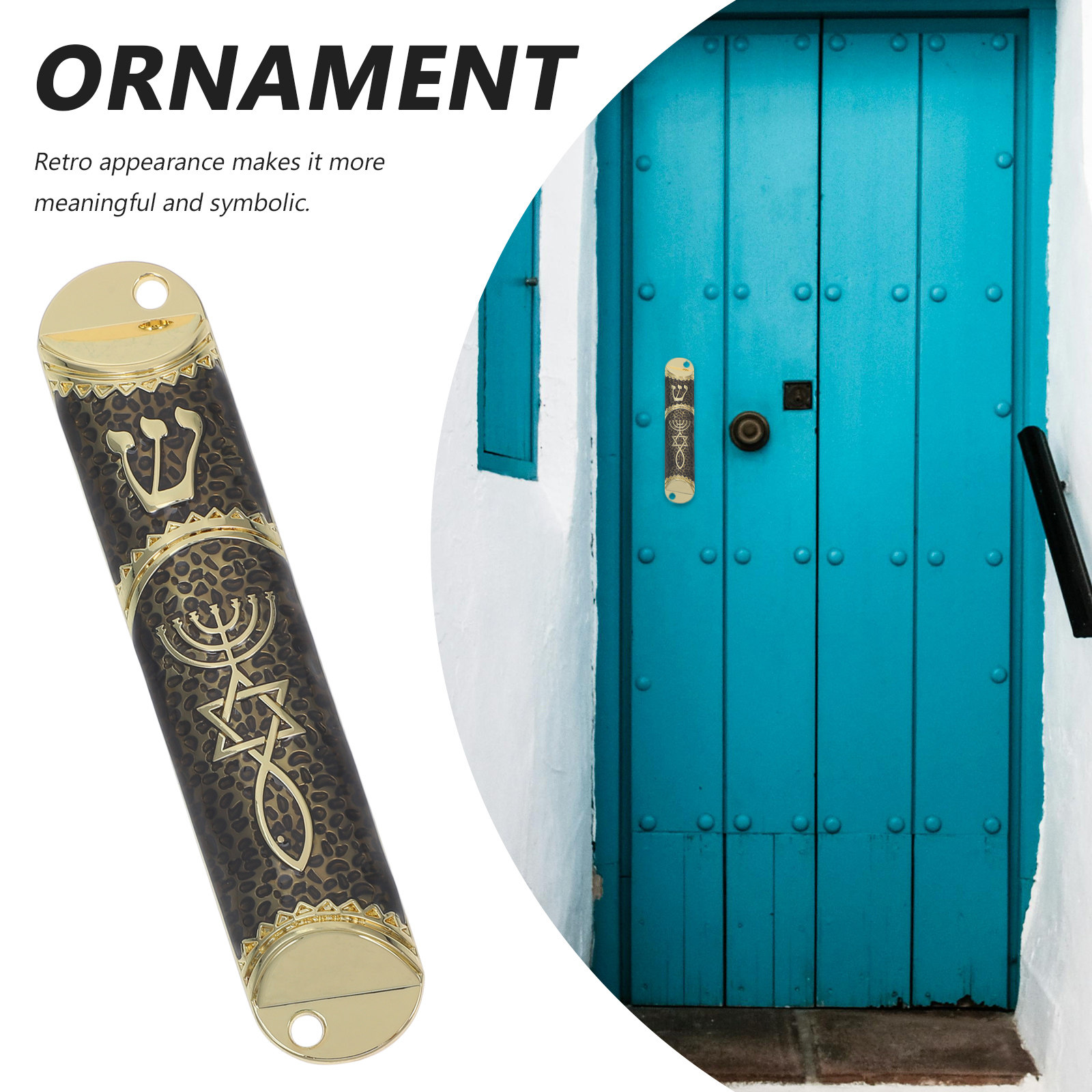 Religious Mezuzah Metal Door D - Home Decor Sofa recension och pris