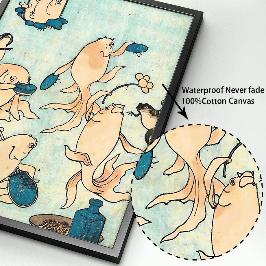 Hokusai Ohara Koson Japanese A - Home Decor Japandi recension och pris