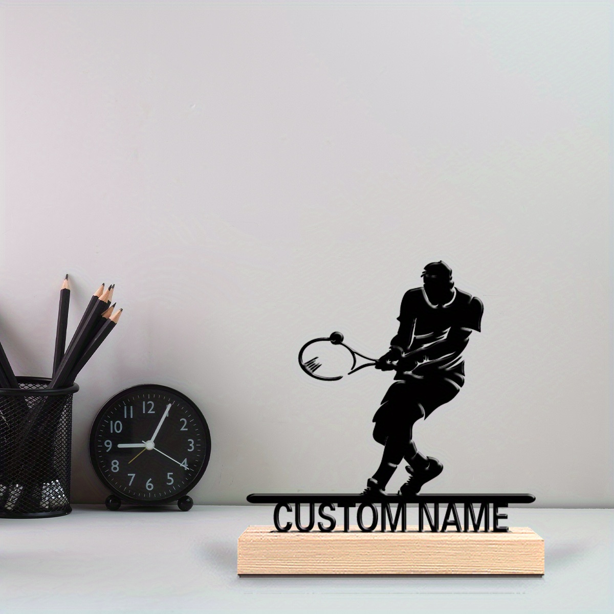 Personalized Tennis Player Met - Home Decor Design Interior recension och pris