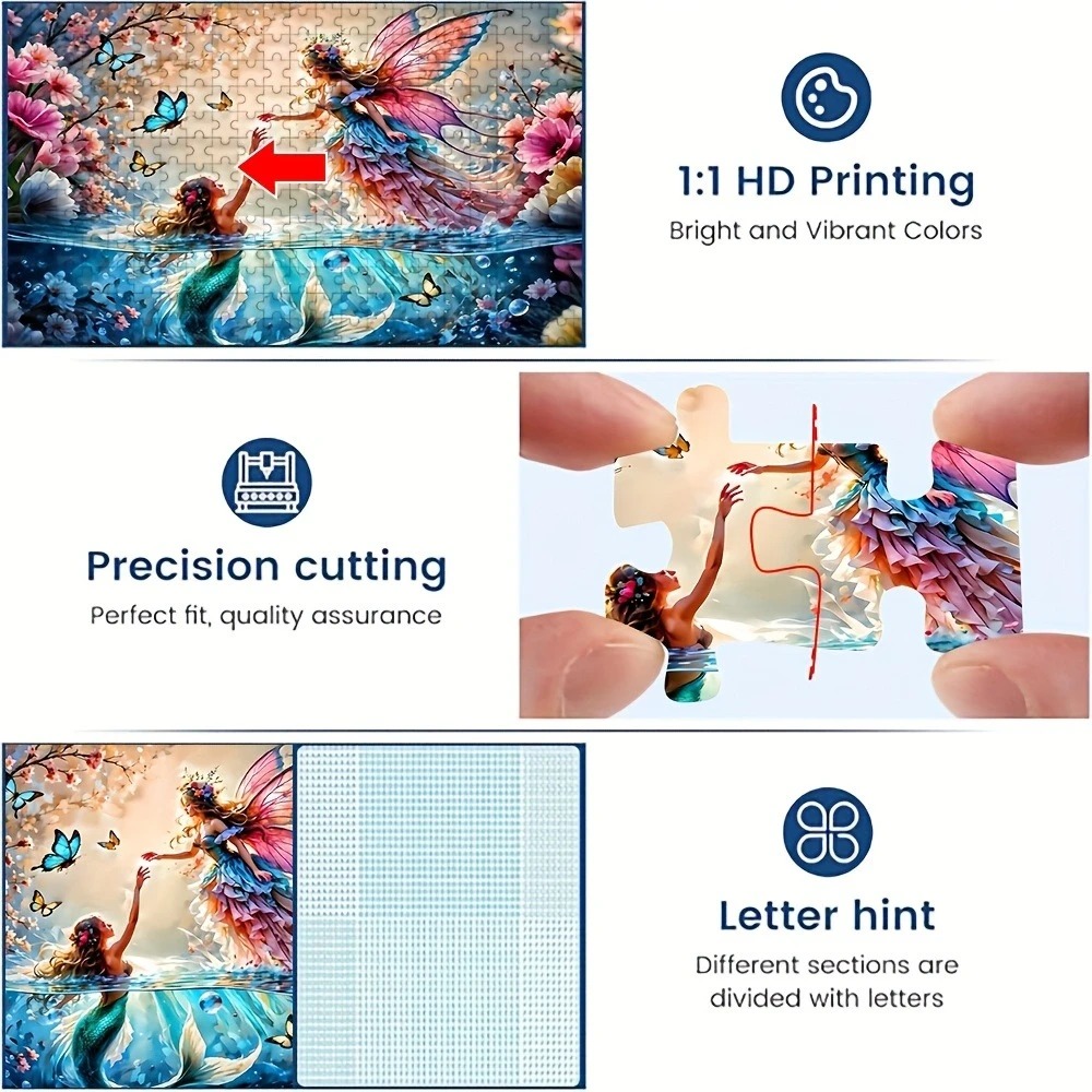 500/1000/1200/2000PCS Puzzles  - Home Decor Under 1000 recension och pris