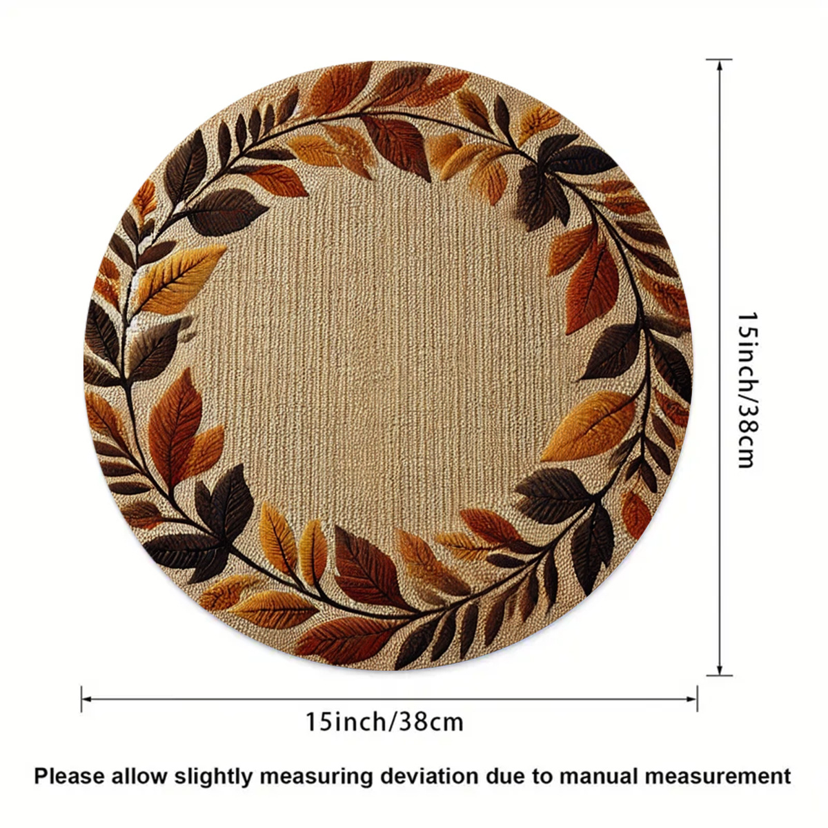 VIKAMA 4PCS Autumn Leaf Wreath - Home Decor Design Interior recension och pris