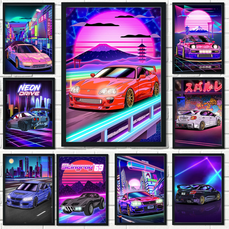 Diamond Painting Tokyo Street  - Home Decor Tokyo recension och pris