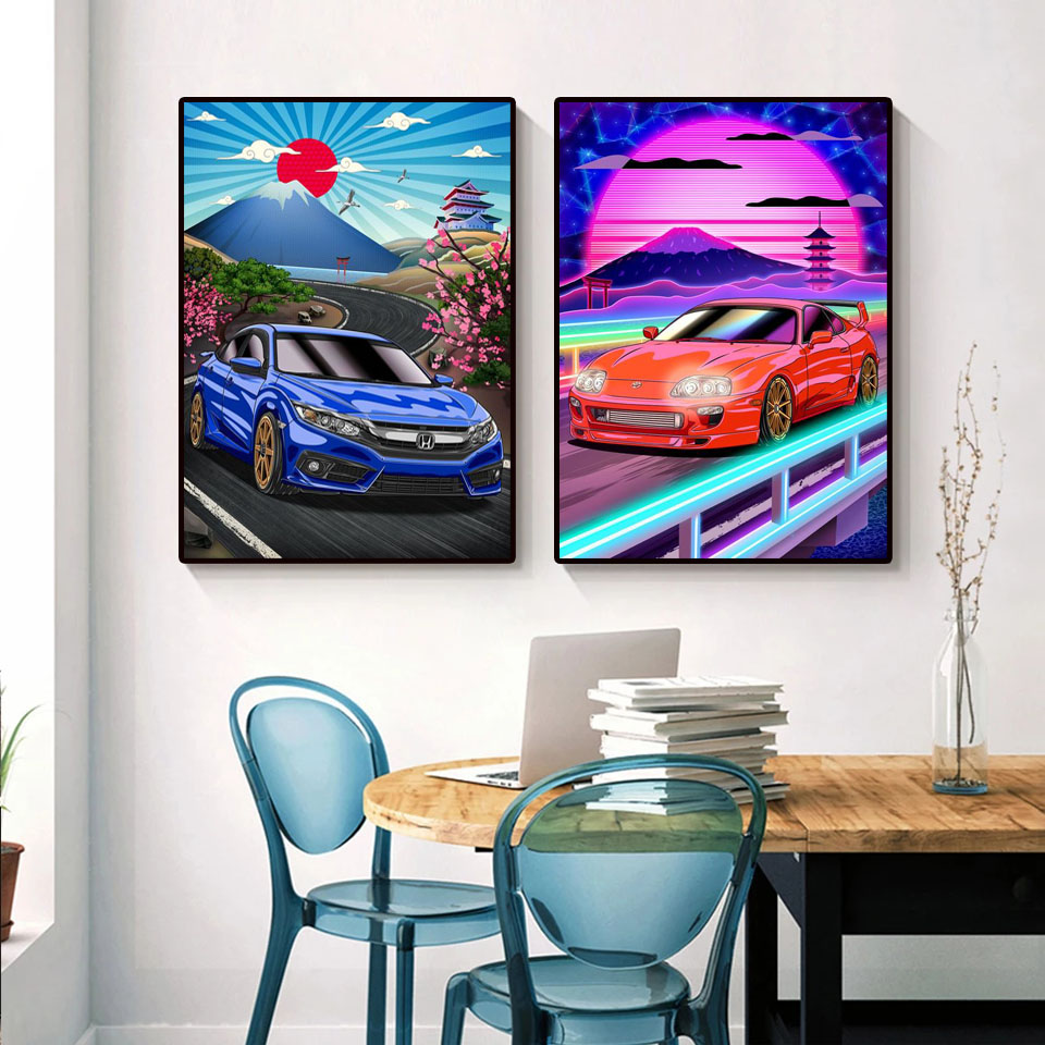 Diamond Painting Tokyo Street  - Home Decor Tokyo recension och pris