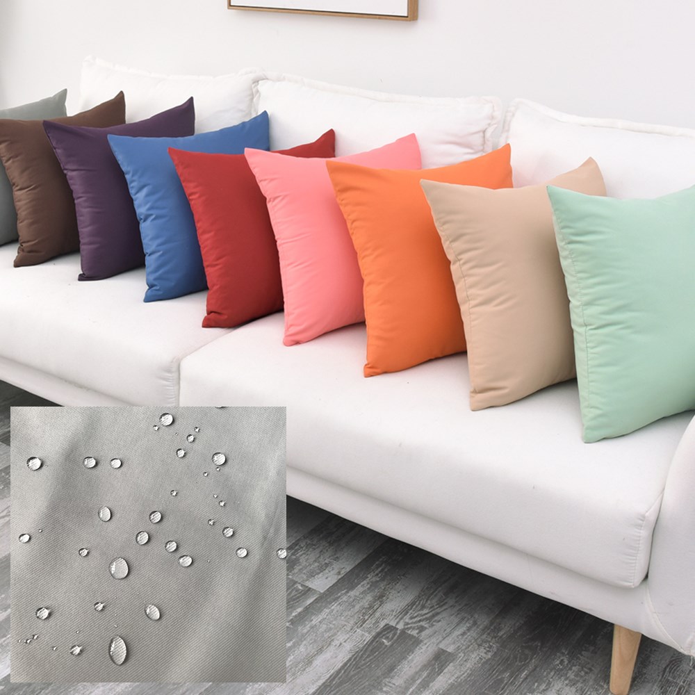 Twill Waterproof Solid Cushion - Home Decor Outdoor recension och pris
