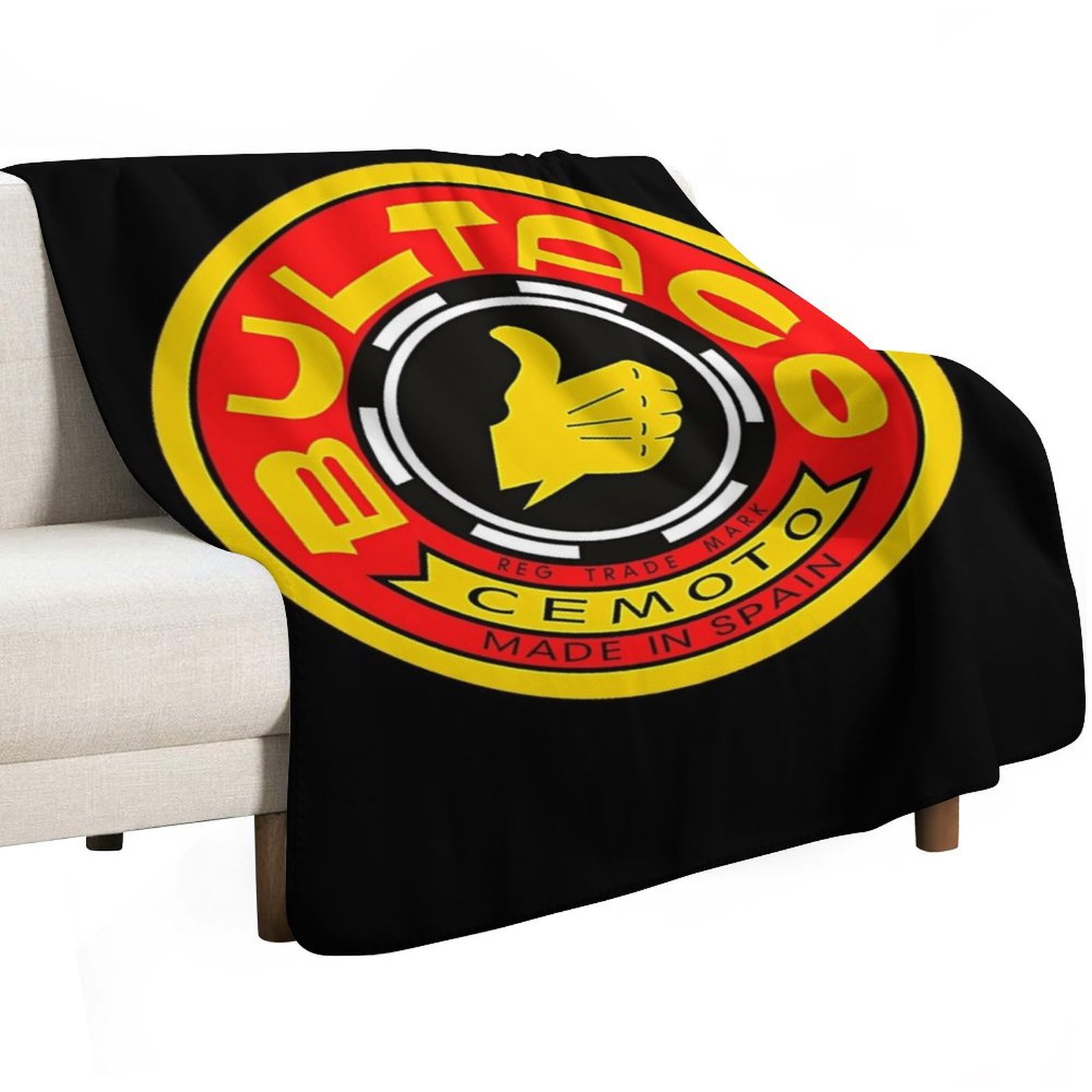 Bultaco Cemoto Motorcycle Logo - Home Decor Logo Design recension och pris