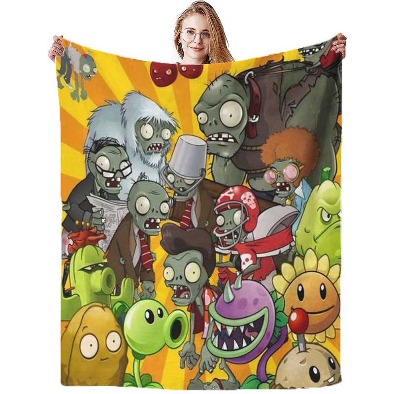 Plants Vs. Zombies Soft Flanne - Home Decor Sofa recension och pris