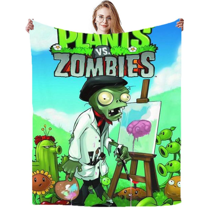 Plants Vs. Zombies Soft Flanne - Home Decor Sofa recension och pris